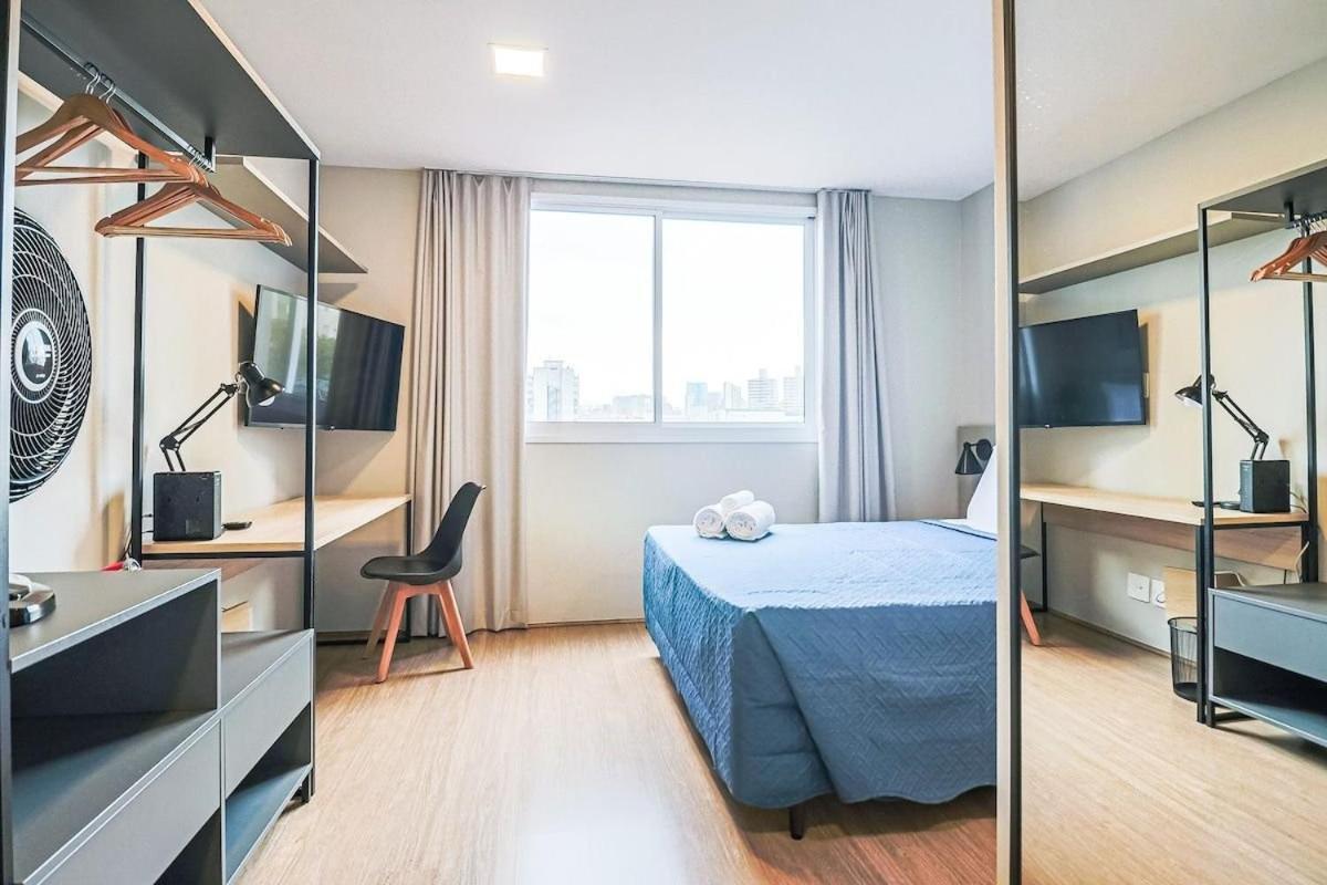 Encantador Studio No Bras Com Piscina/Metro Bras 상파울루 외부 사진