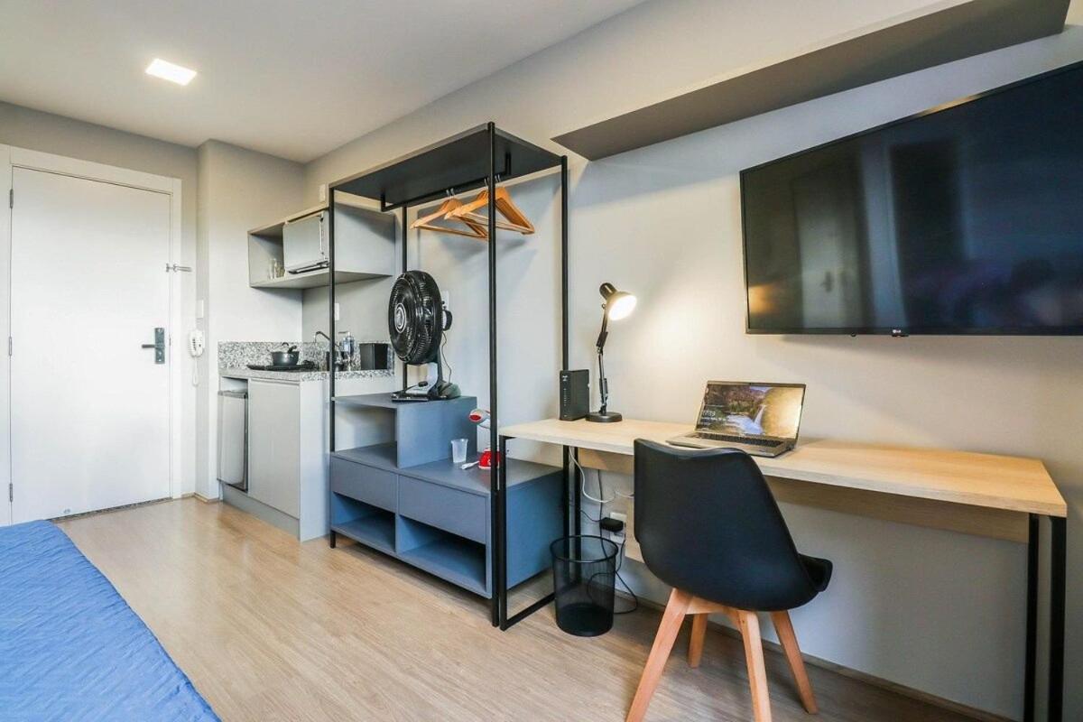 Encantador Studio No Bras Com Piscina/Metro Bras 상파울루 외부 사진
